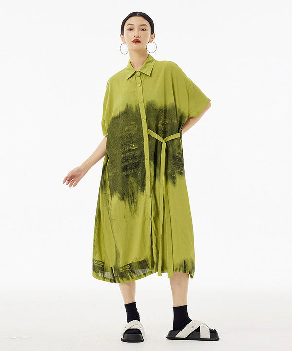 Blur Print Dress